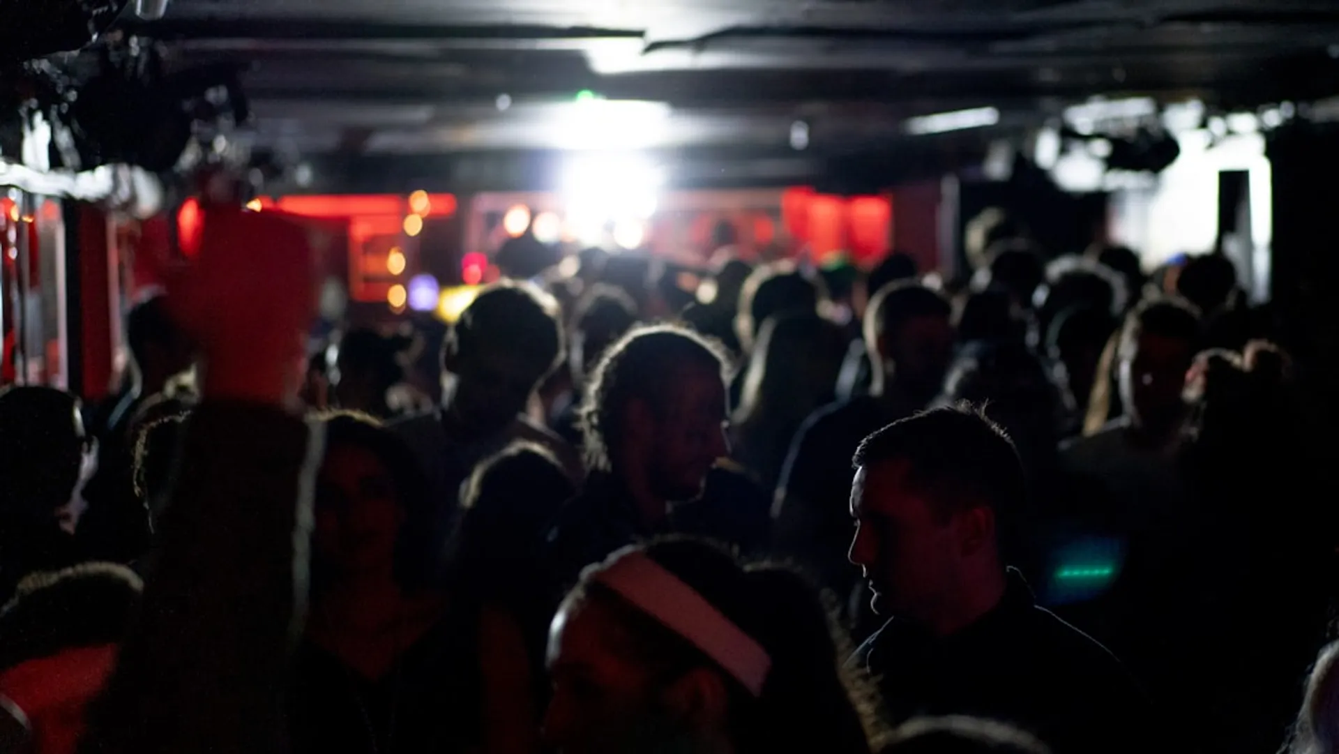 Guests enjoying a tap release event